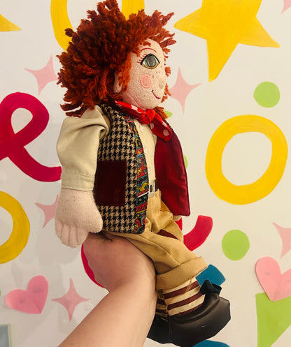 16” Pair of Rose & Jim plush dolls