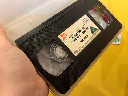 1993 Adventures of Sonic the Hedgehog VHS PAL Working
