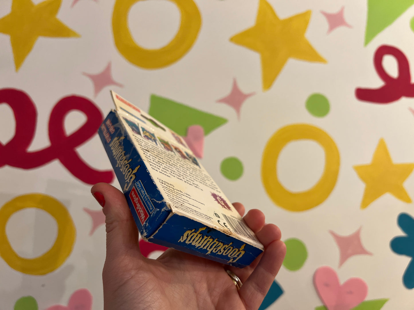 1996 Goosebumps card game