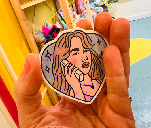 Sabrina vinyl sticker