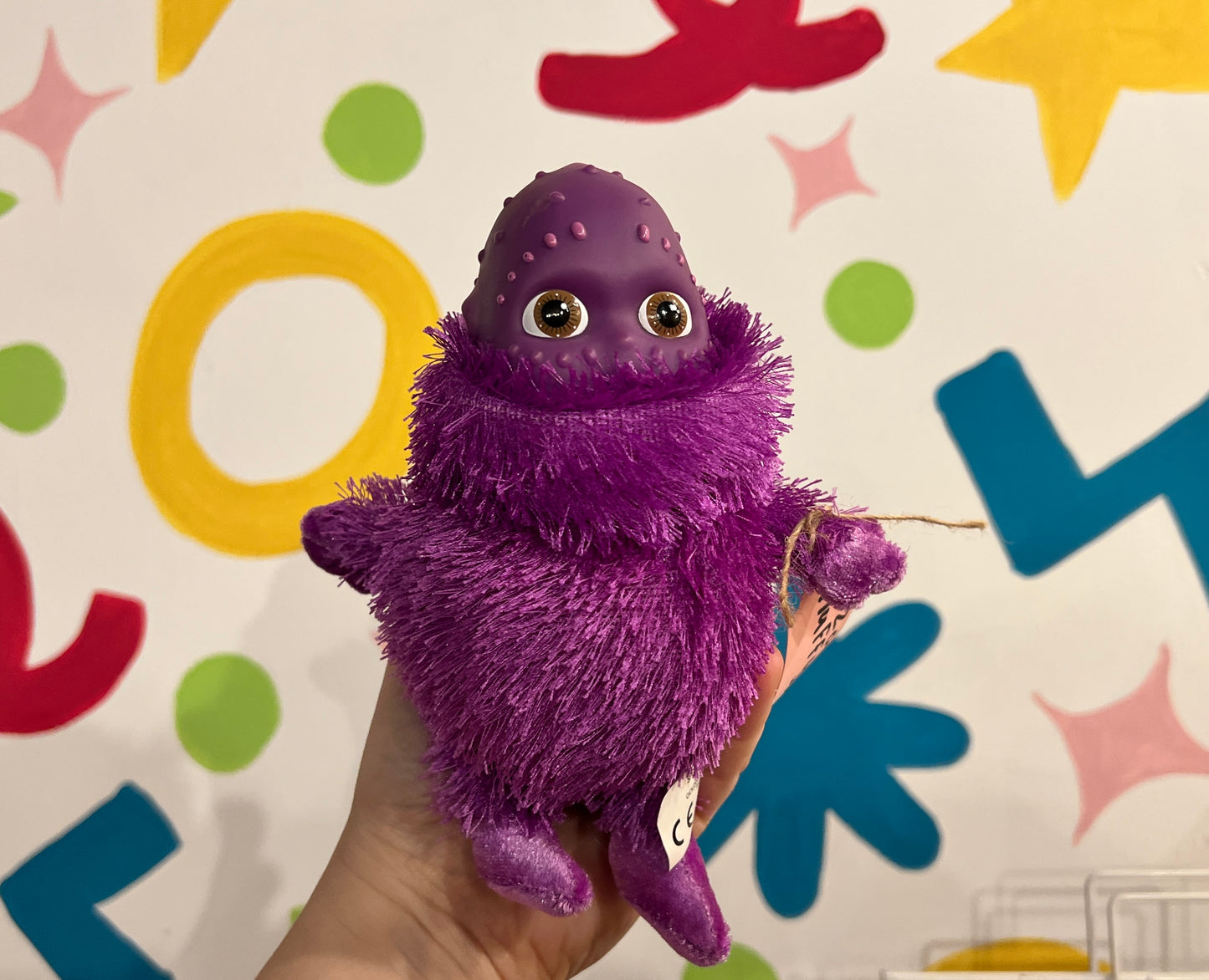 2003 Small purple Boobah plush toy
