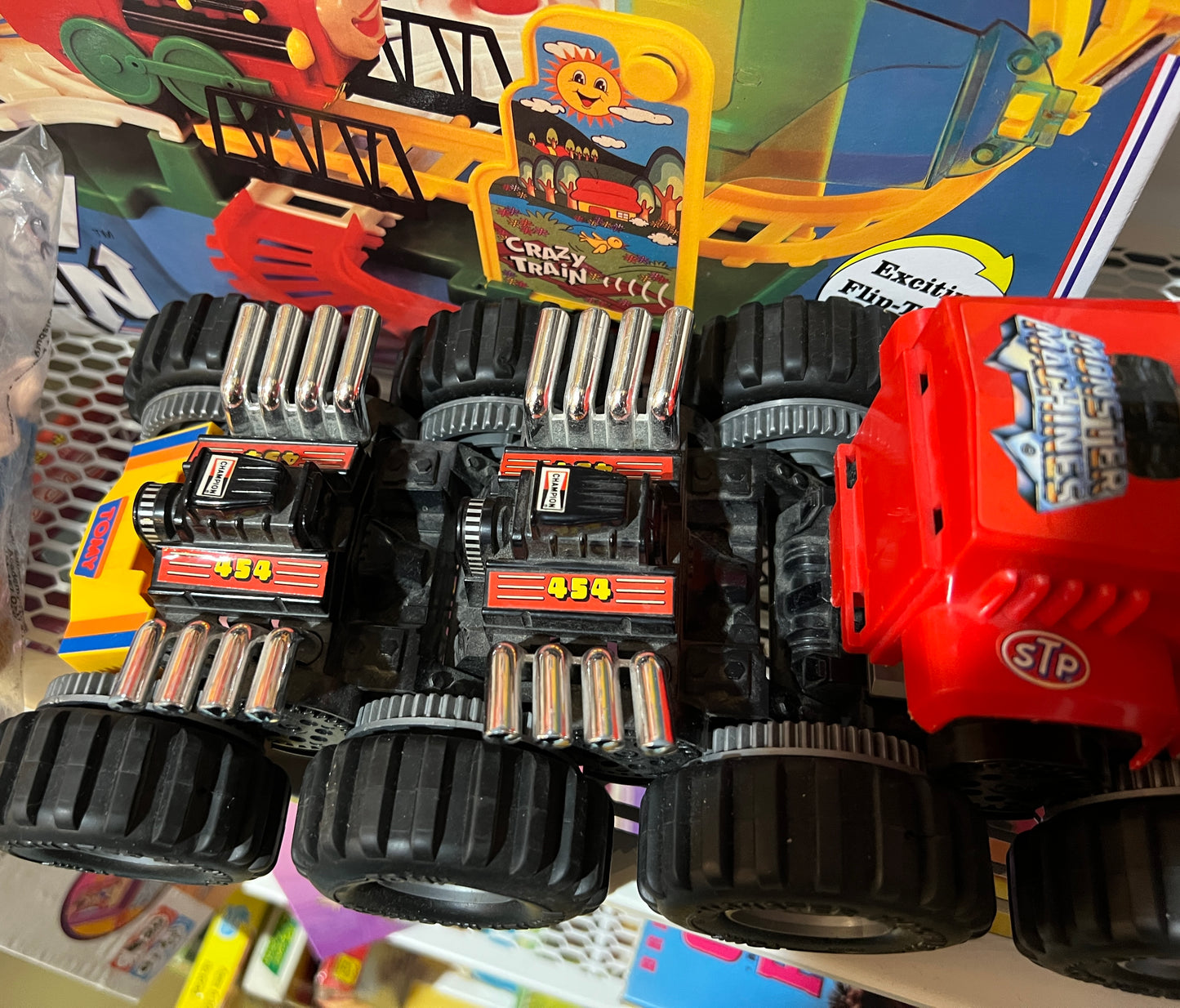 1980s working Monster Machines Truck toy