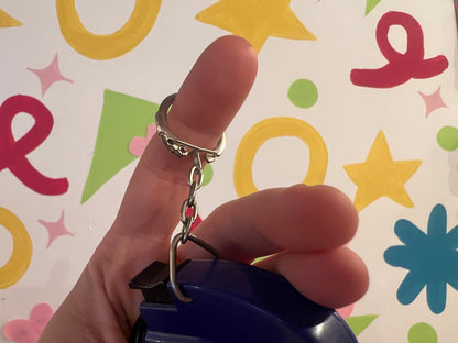 1993 Star Trek click viewer keyring- William Shatner