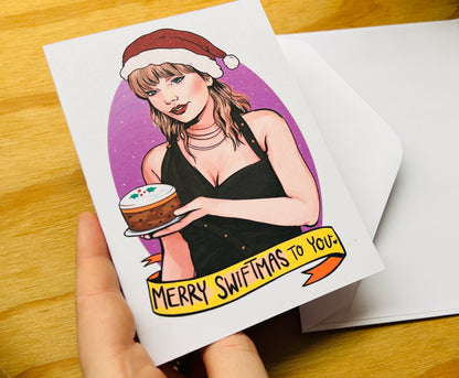 Taylor Swiftmas Christmas card