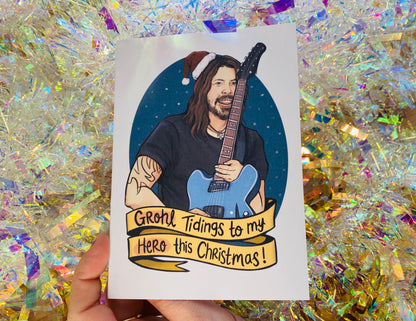 Dave Grohl inspired Christmas card