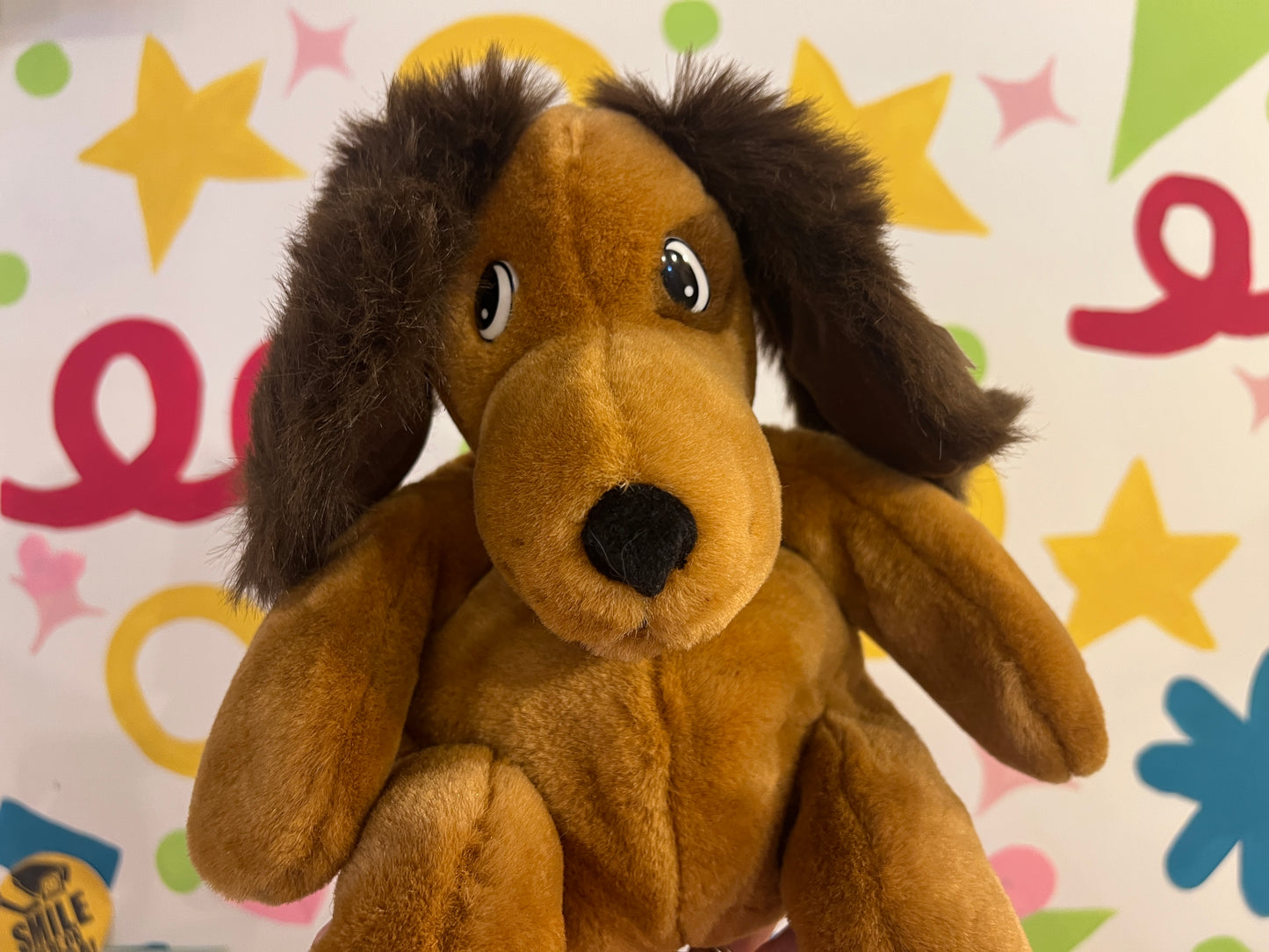 1996 Barker’s Roger Manning /Birthdays soft dog toy
