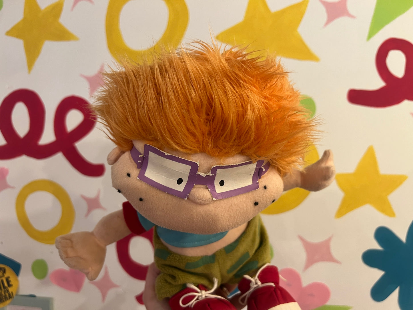 2001 Chuckie from Rugrats plush doll