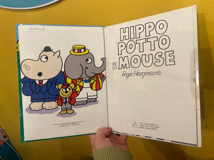 Rare 1982 Hippo Porto & Mouse book