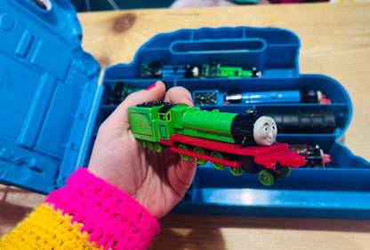 Vintage 1990s Thomas the Tank Engine toy train box set