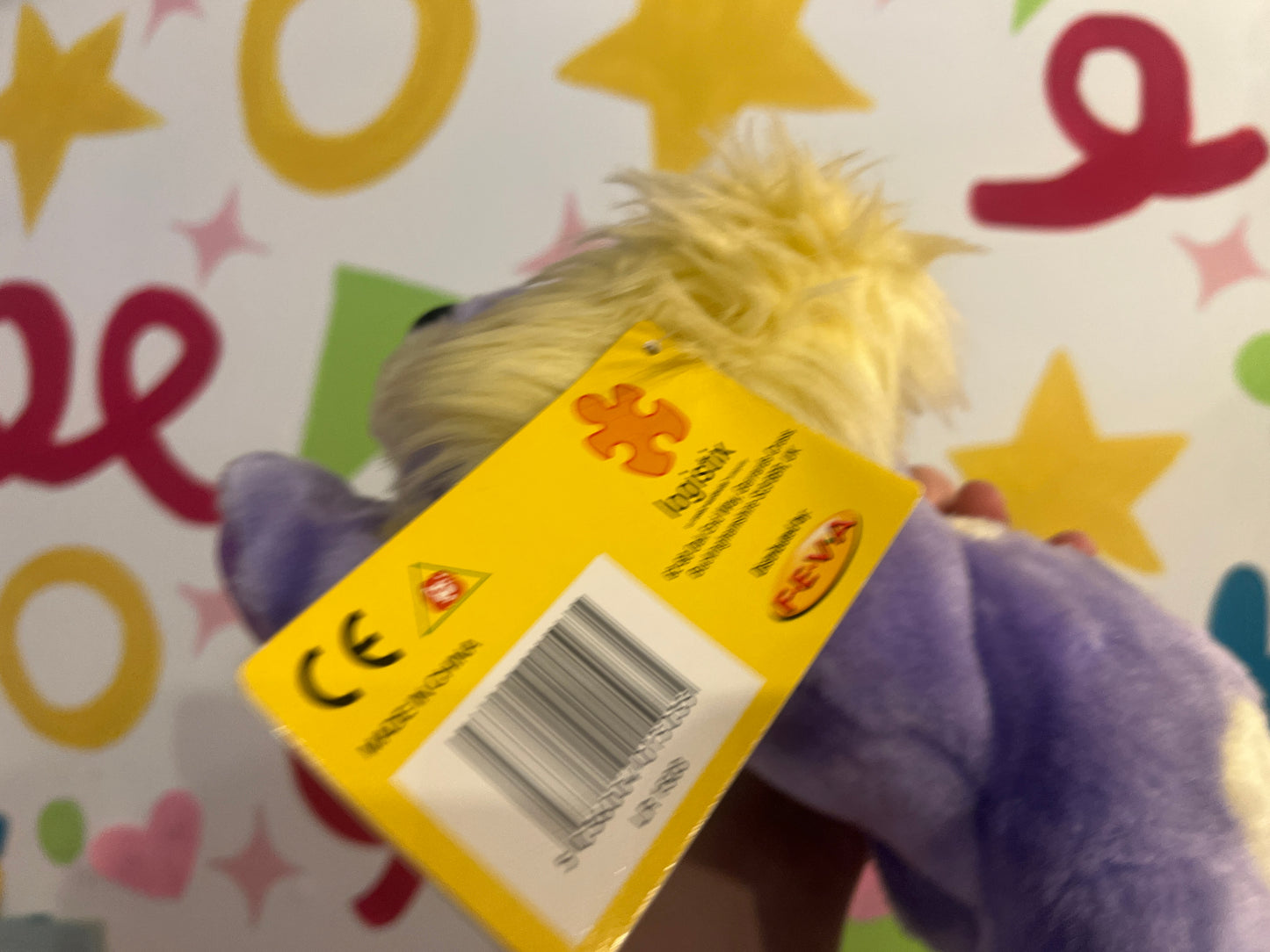 2001 Izzles from The Tweenies plush dog with tag