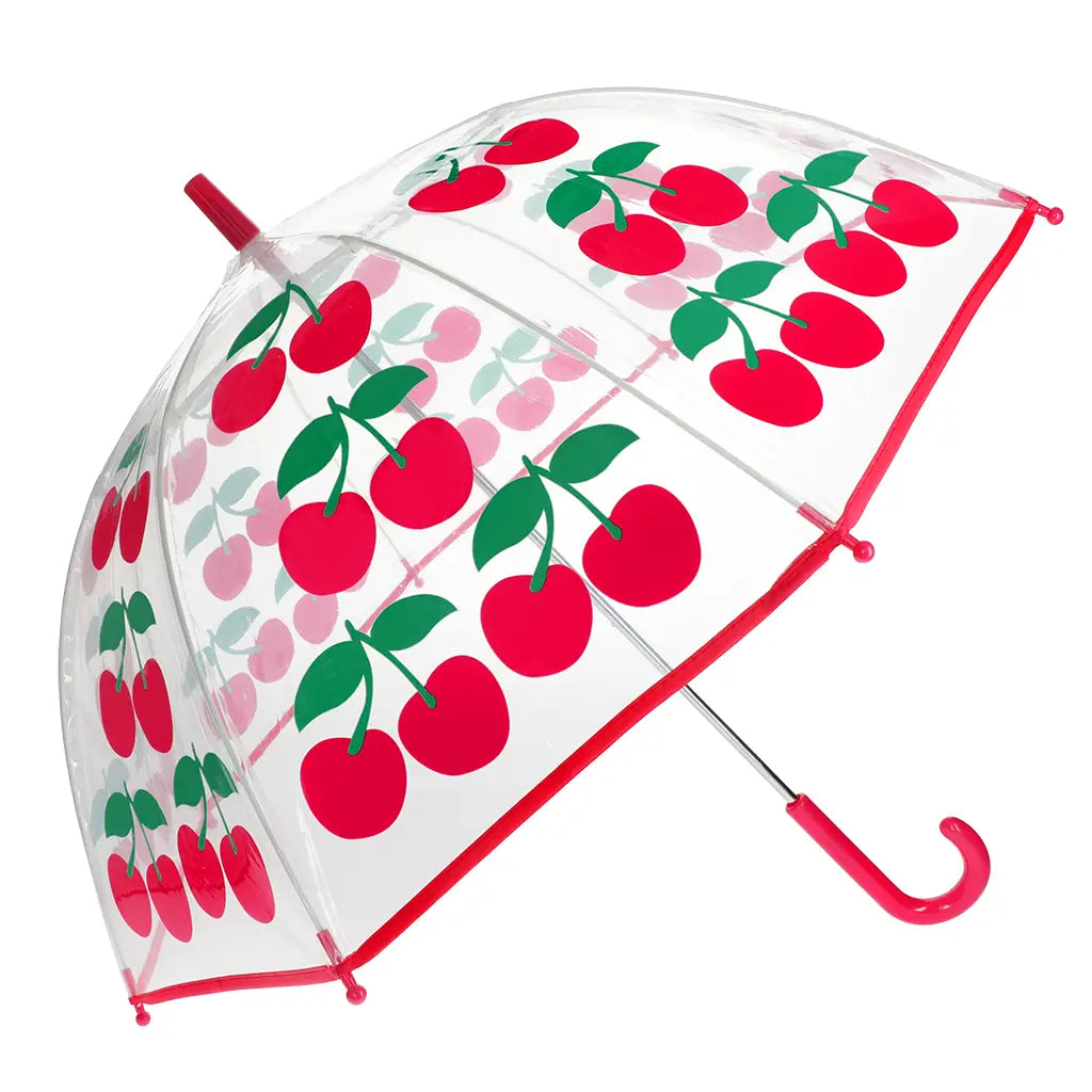Transparent Umbrella - Cherry