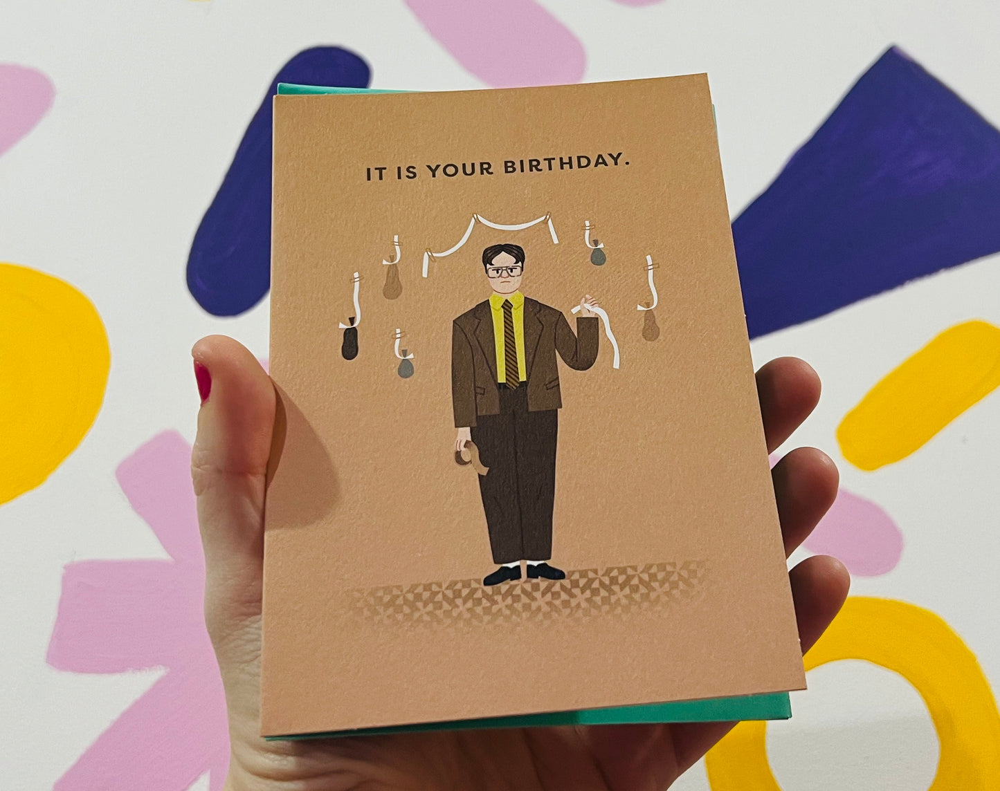 It Is your Birthday The Office themed card