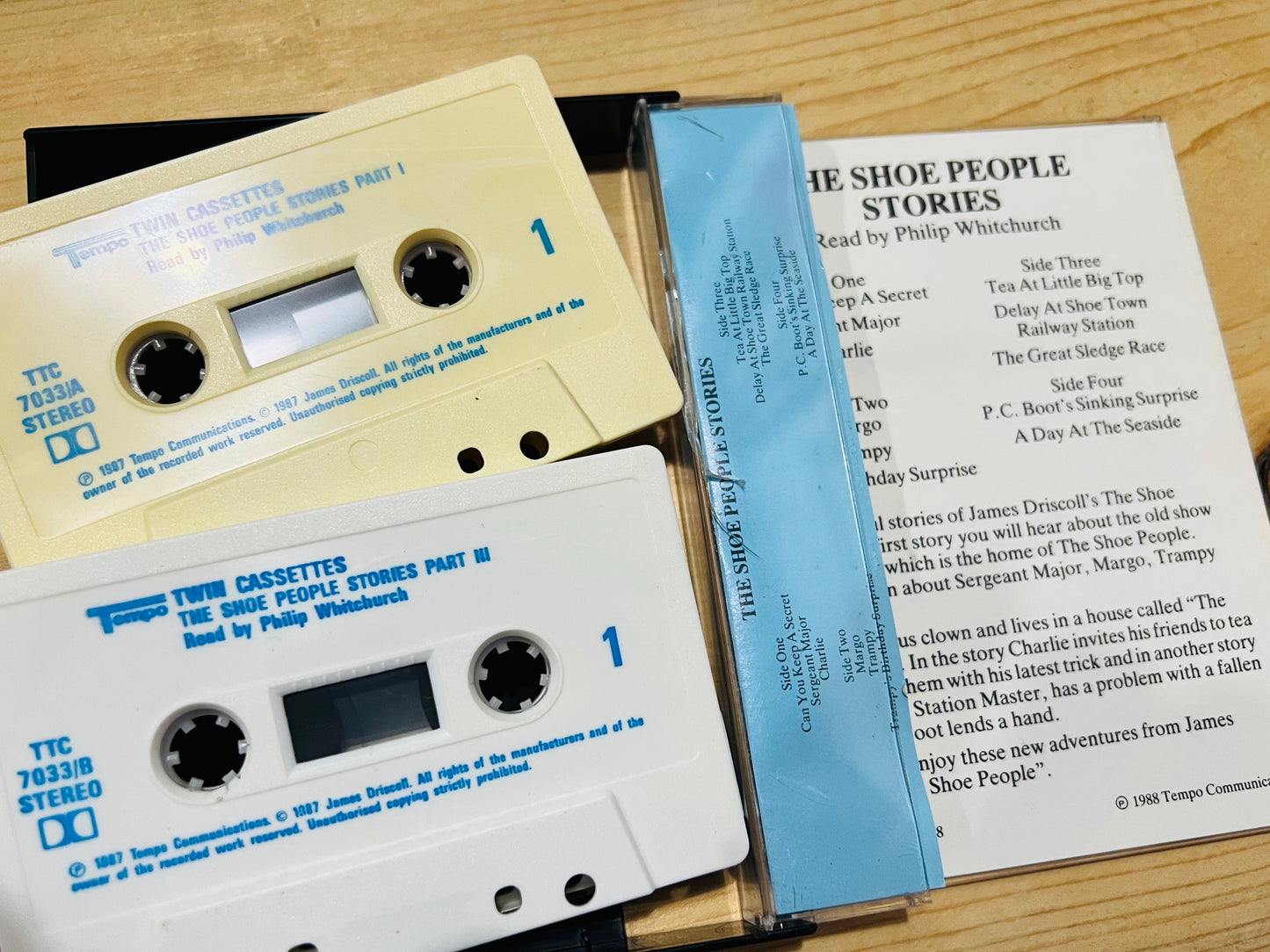 The Shoe People audiobook cassette tapes