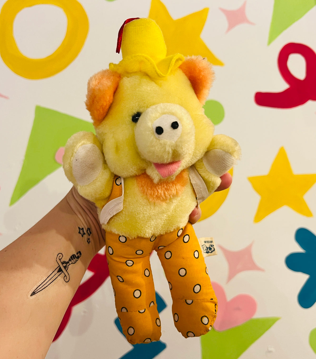 Barry pig teddy plush