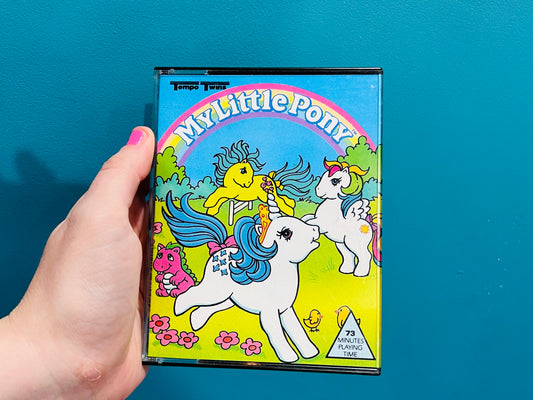 Vintage My Little Pony audiobook cassette tapes