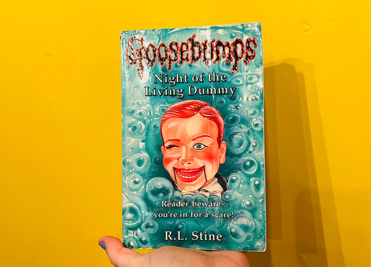 The Night of the Living Dummy Goosebumps book
