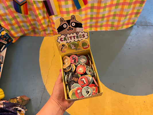 Critters Gemma Correll Pin Badge
