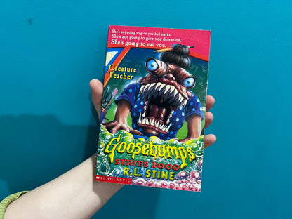 Creature Teacher Goosebumps book