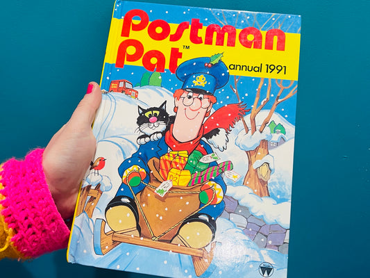 Postman Pat Christmas 1991 Annual book