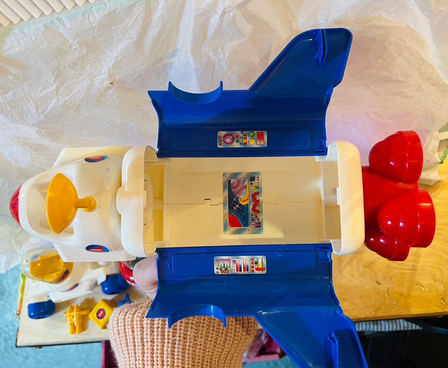 1980’s TOMY Big Fun Space shuttle