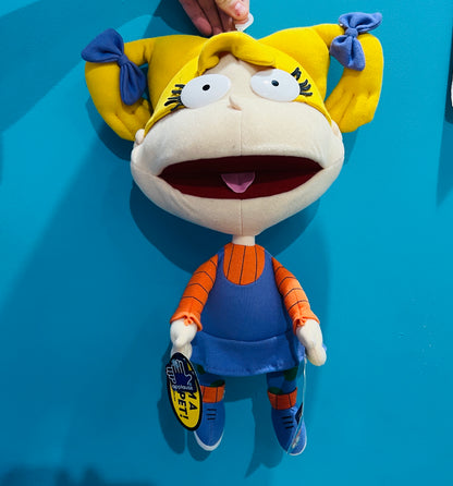 Angelica from Rugrats 1990s puppet doll with tags