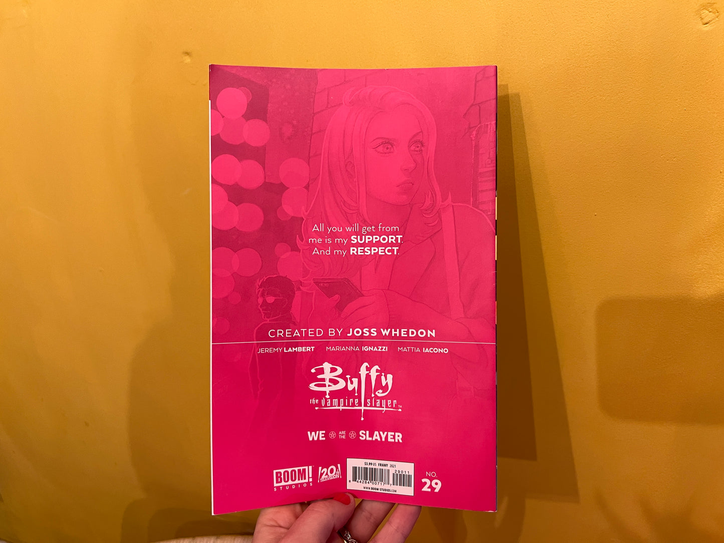 # 29 Buffy the Vampire Slayer Comic book (Copy)