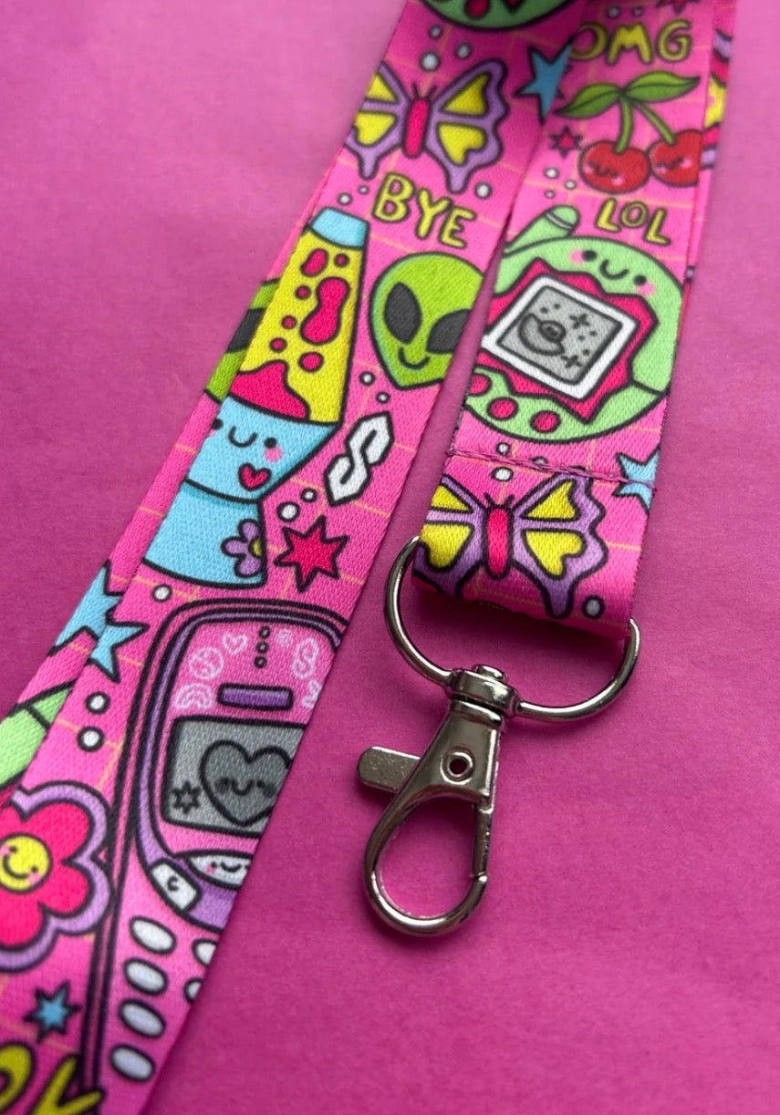 Y2K Nostalgia Lanyard