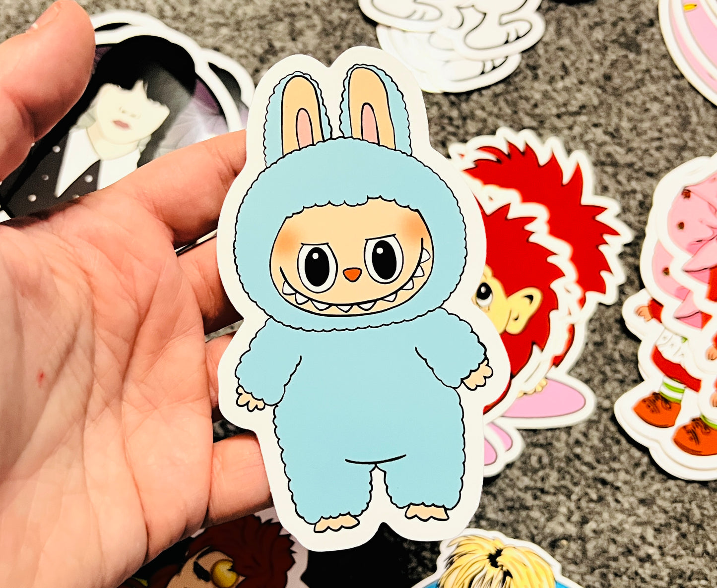 Cute Monster vinyl sticker