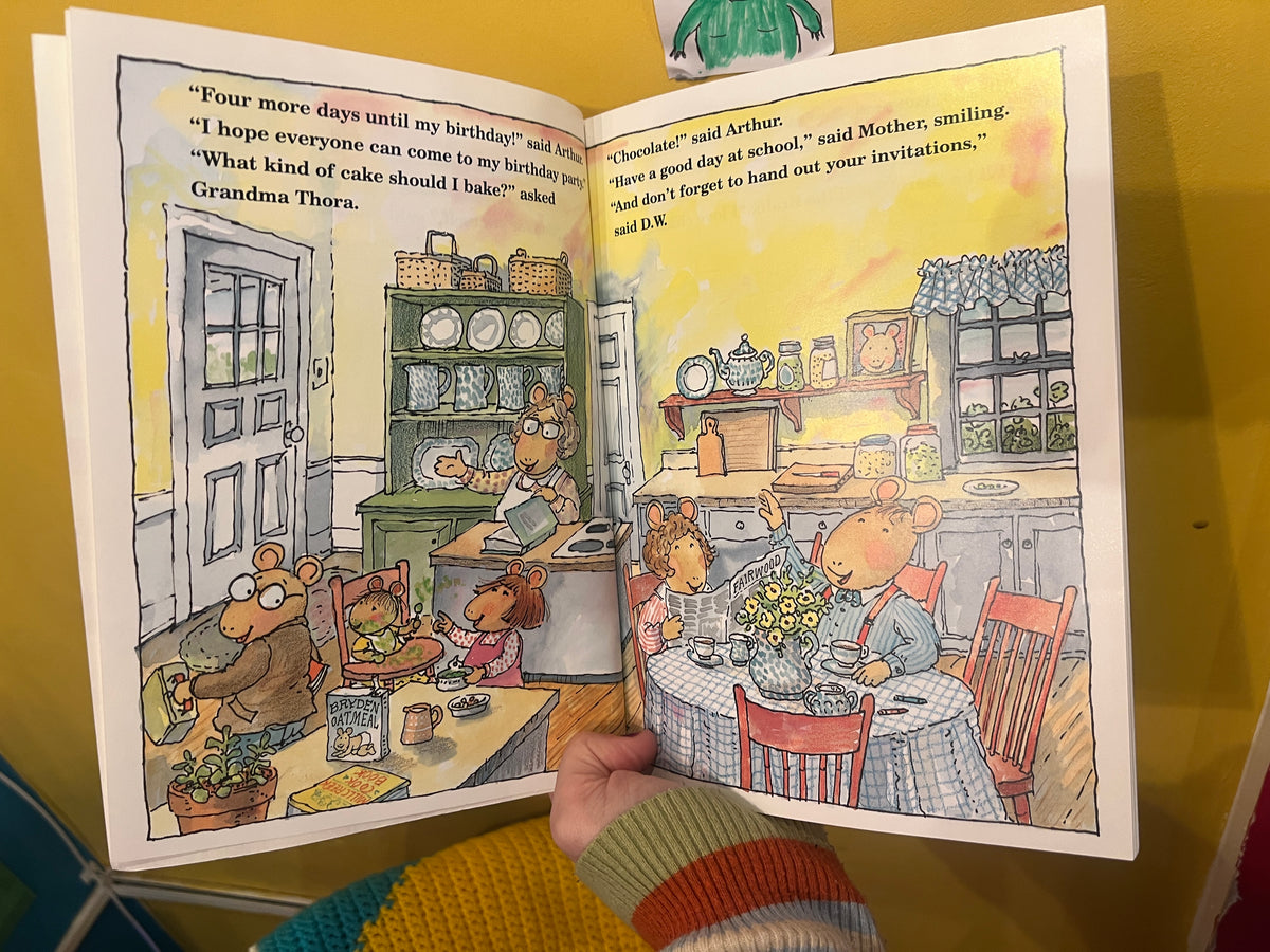 1989 Arthur’s Birthday paperback book