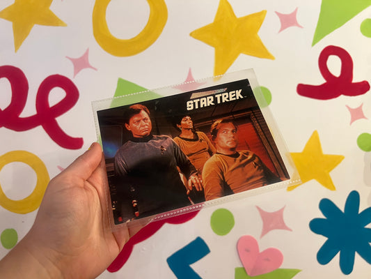 1987 Star Trek postcard