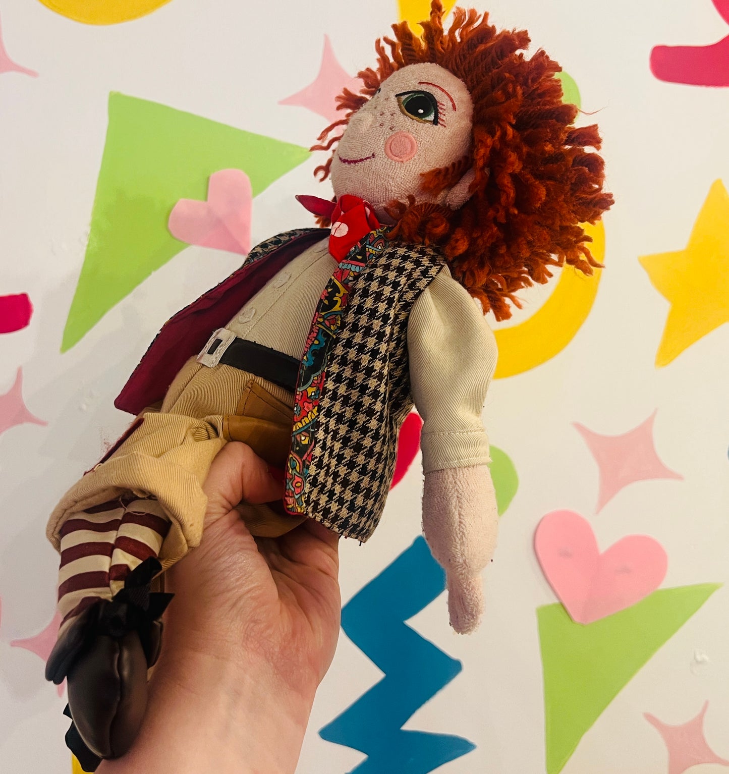 16” Pair of Rose & Jim plush dolls