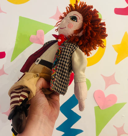 16” Pair of Rose & Jim plush dolls