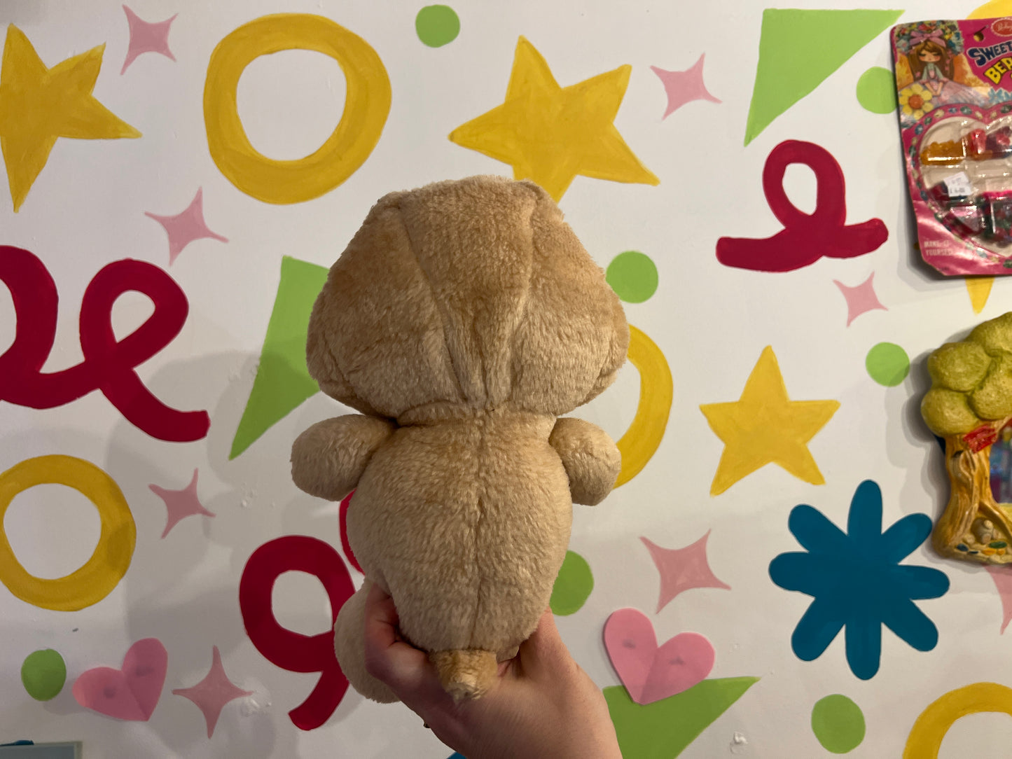 Vintage 1980s Tender Heart Bear Care Bear 13” plush