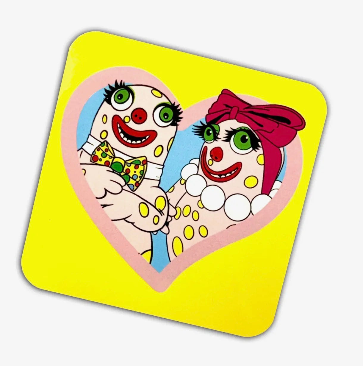 Pink Monsters Drinks Coaster