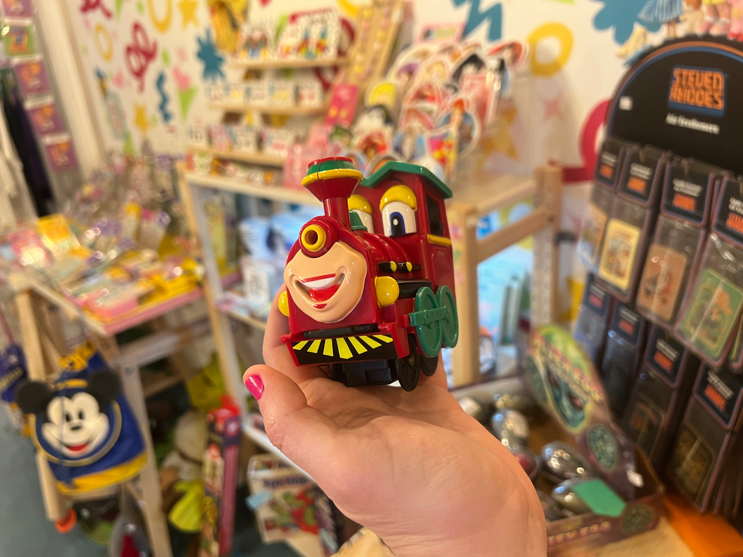 Vintage Crazy Train boxed toy - working