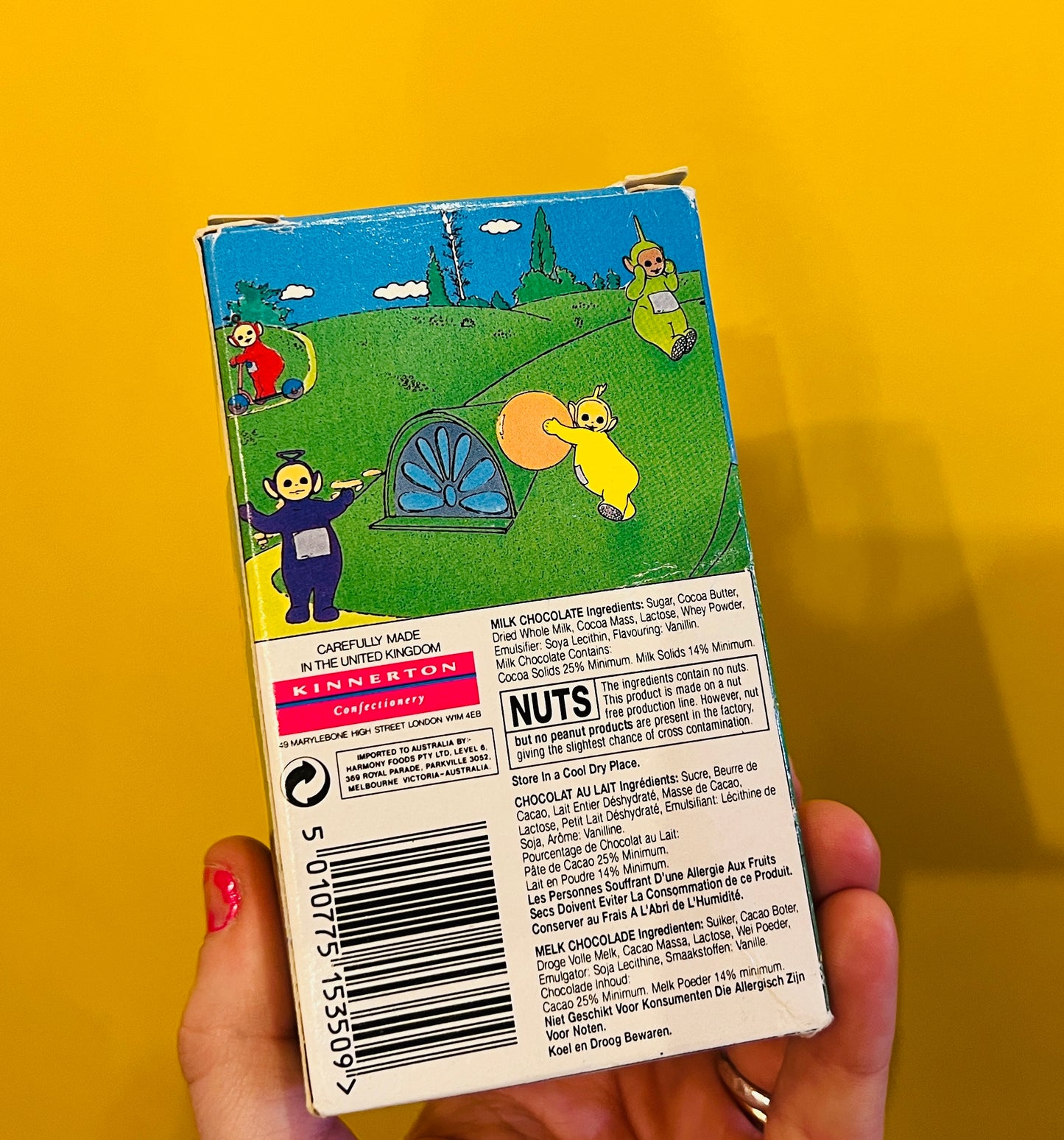 1999 group Teletubby Easter egg boxed egg cup