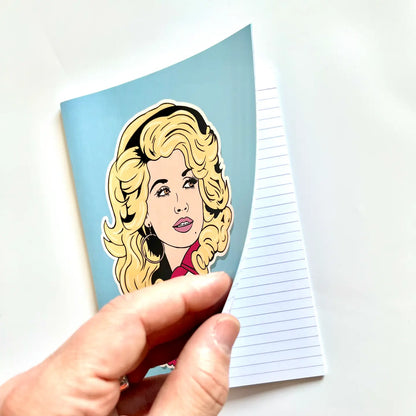 What Would Dolly Do? Inspired A5 Notebook