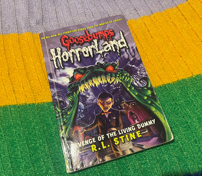 Horrorland - Revenge of the Living Dummy Goosebumps book