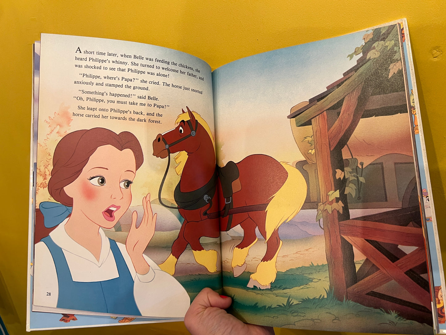 1992 Disney First Edition Beauty & The Beast book