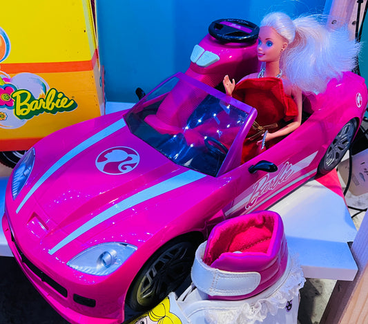 Barbie remote control car