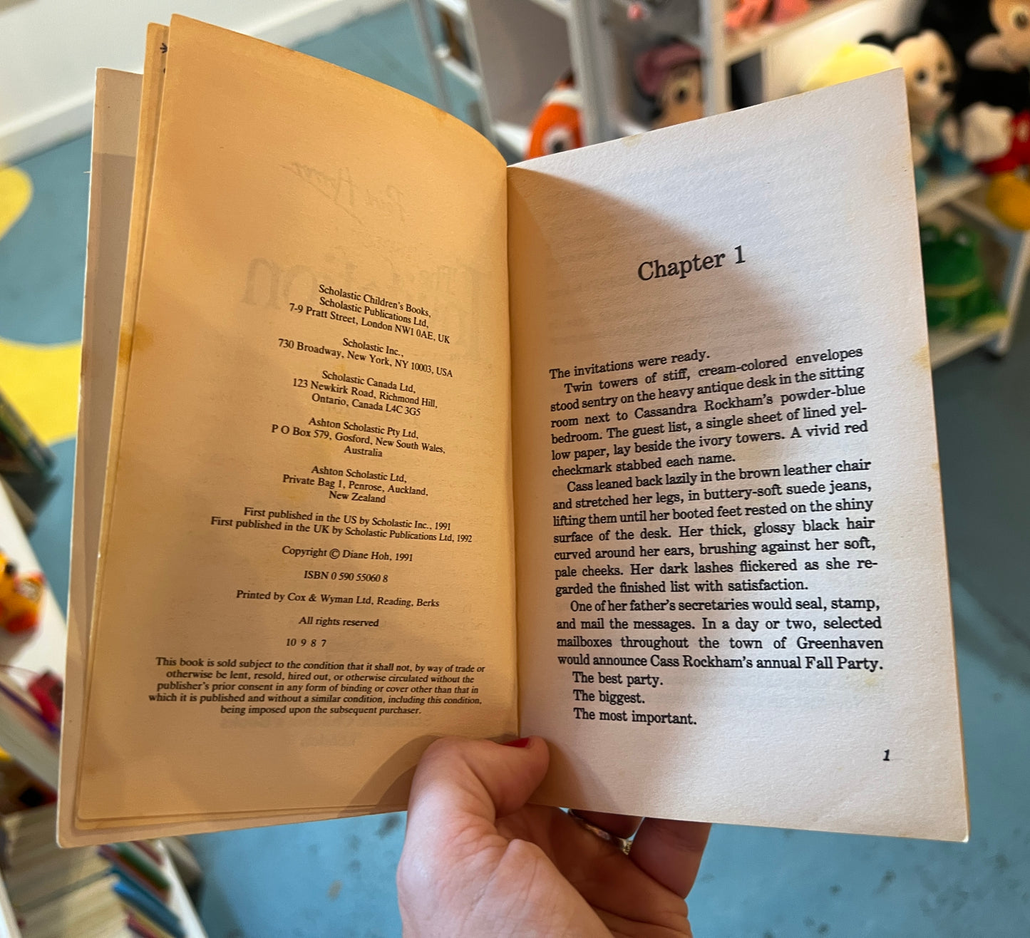 Point Horror The Invitation book
