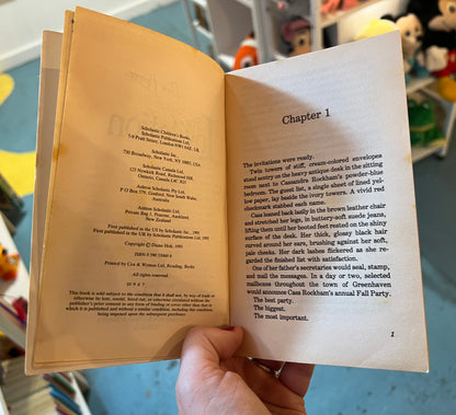 Point Horror The Invitation book