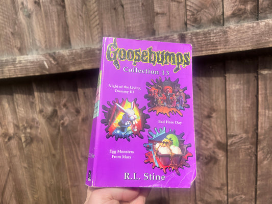 Goosebumps Collection 13 book of three stories