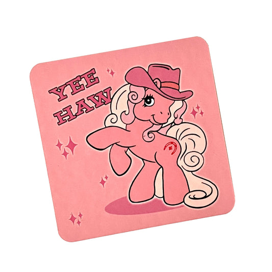 Pink Pony Coaster