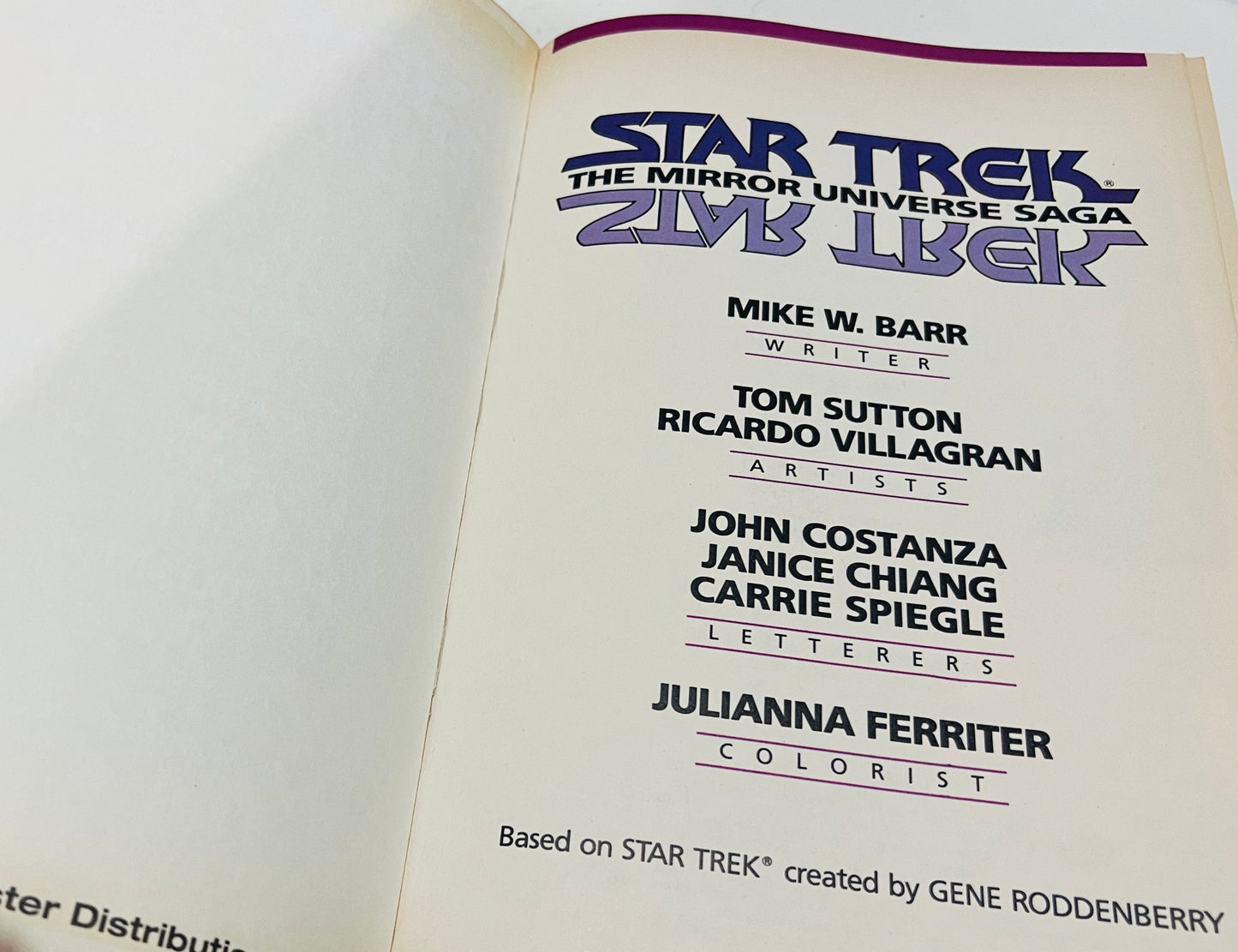 Vintage Star Trek graphic novel - The Mirror Universe