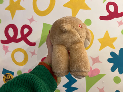 Vintage 1980s Tender Heart Bear Care Bear 13” plush