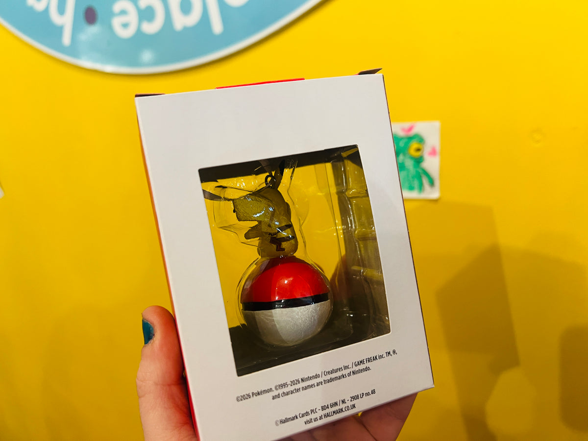 Collectable Pikachu & Pokémon Ball Hanging Ornament
