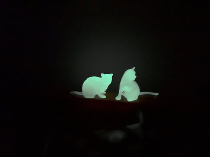 4 Glow In The Dark Cats