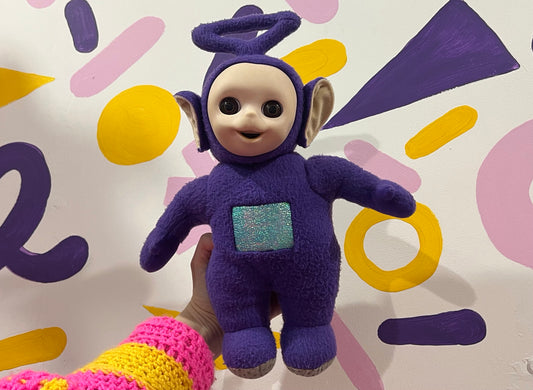 Vintage 1996 Tinky Winky plush toys from the Teletubbies - choose yours!
