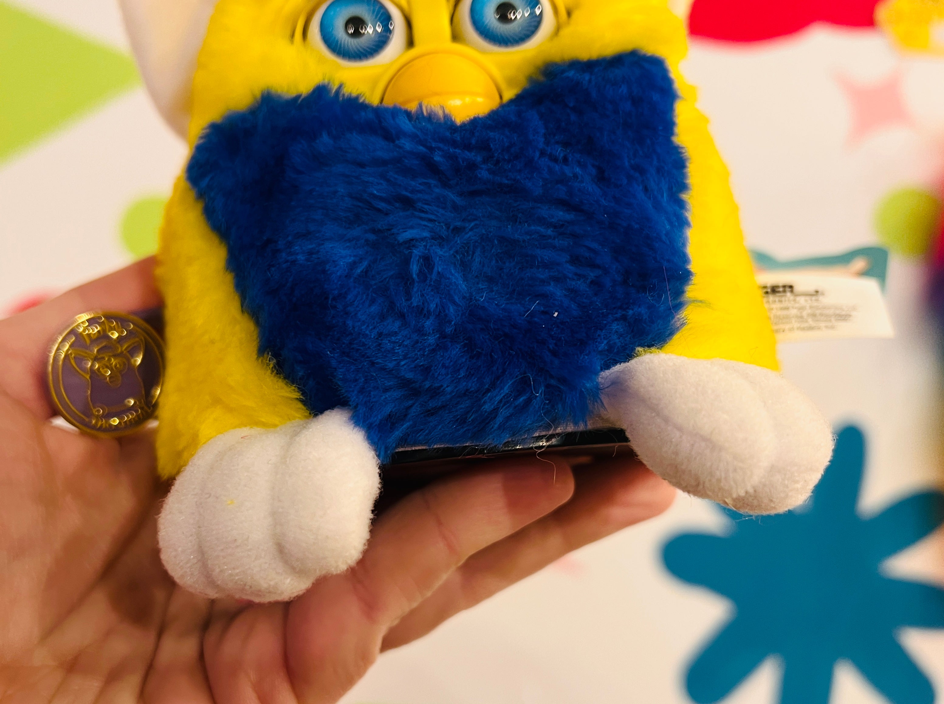 1999 Boxed Primary Furby Baby - Working with voice! – happi place